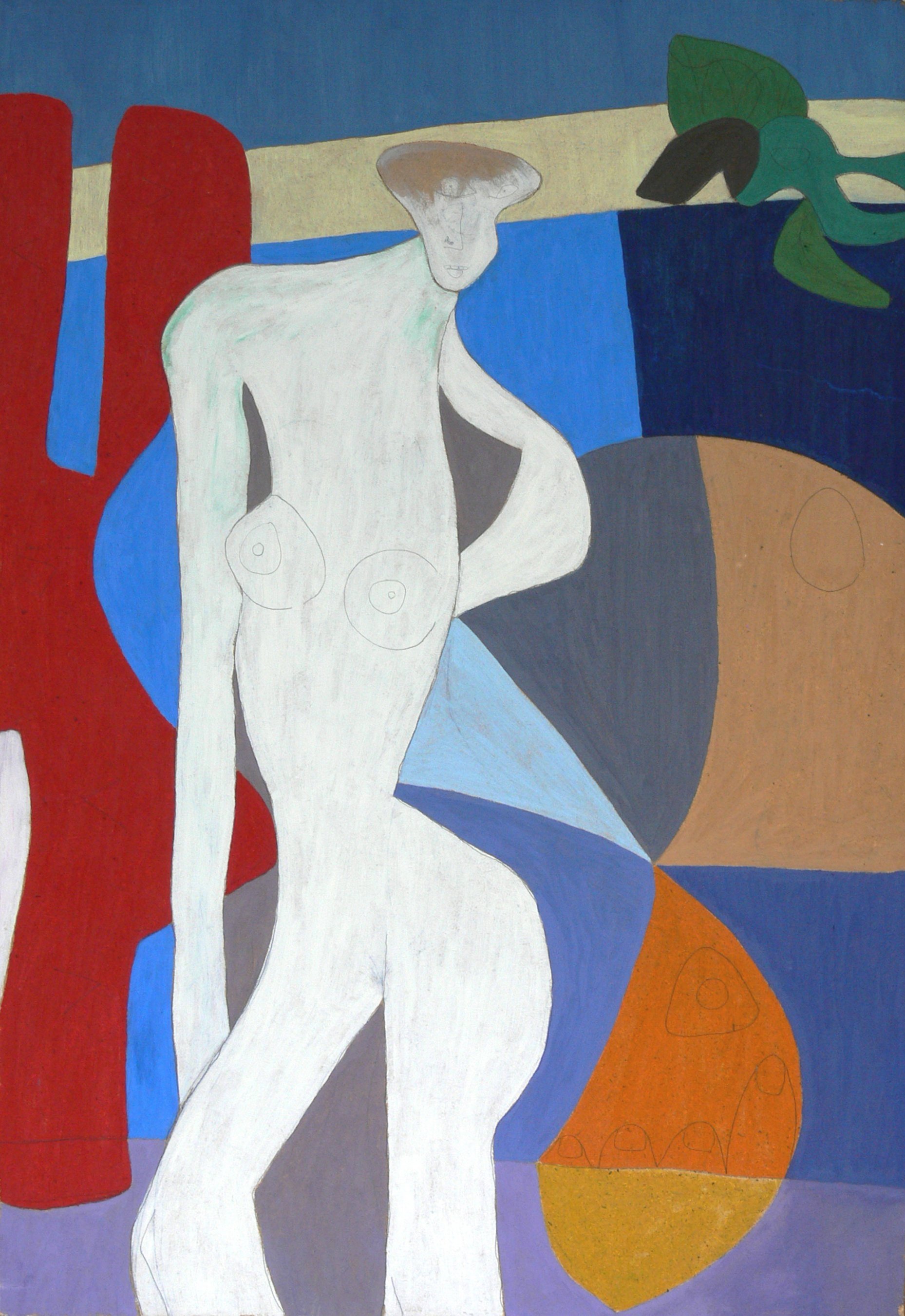 14, Das Urteil, 111 x 76 cm, Öl auf Holz, 1996