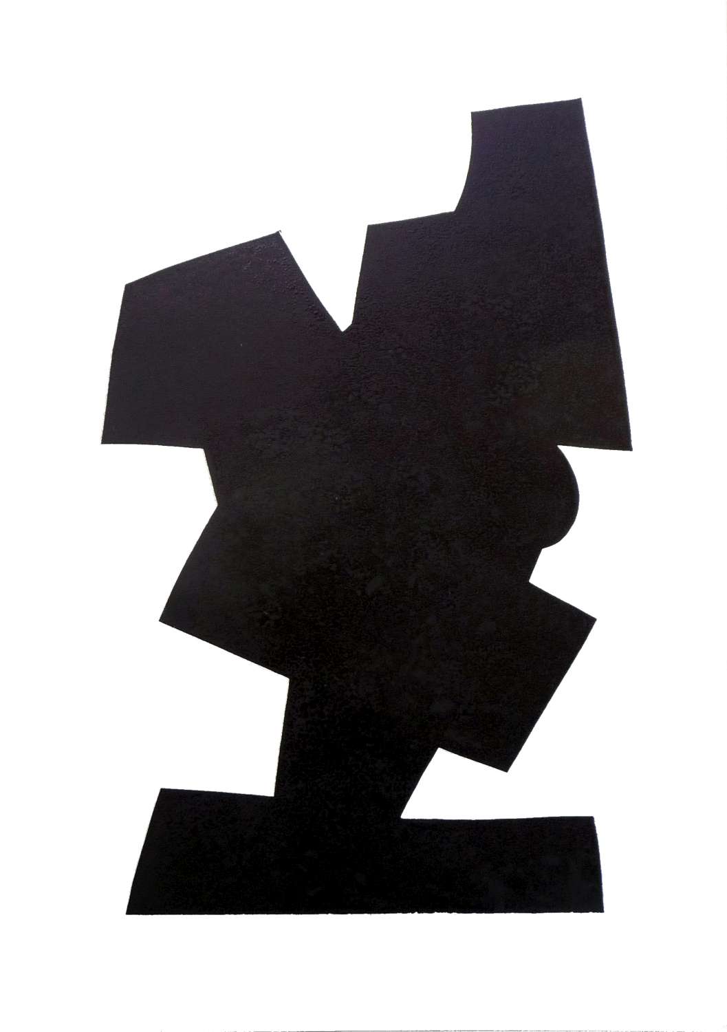 588, Schwarzer Mann, 70 x 49.5 cm, Holzschnitt, 4-16